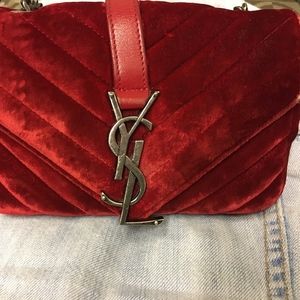 Red Velvet Authentic YSL CrossBody